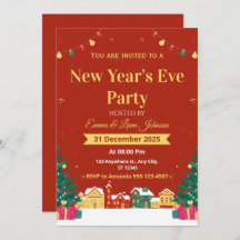 New Year’s Eve Party Invitation 2026