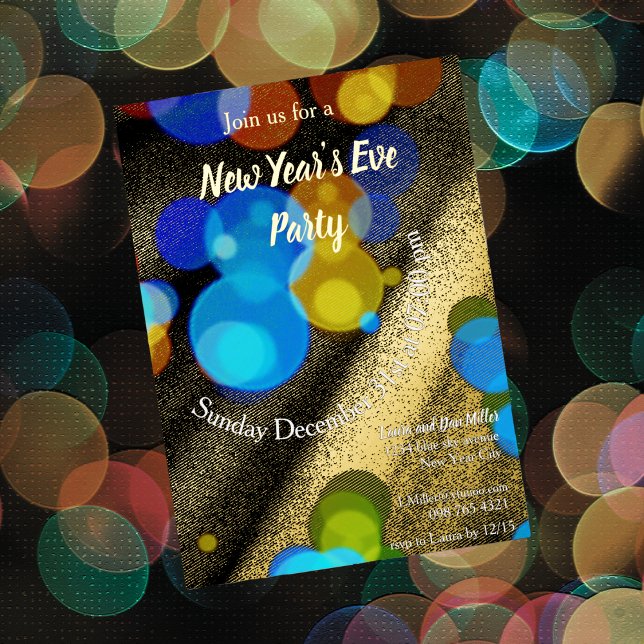 New Year’s Eve party multicolor bubbles  (Creator Uploaded)