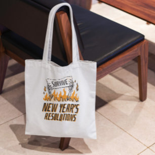New Year S Resolutions Tote Bag