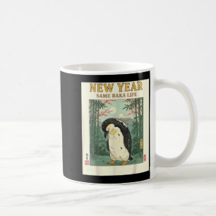 New Year Same Baka Life Penguin New Year 2026 Reso Coffee Mug