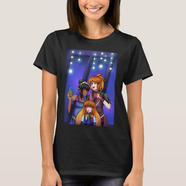 New Year Space Celebration T-Shirt (Front)