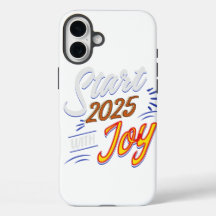 New year special- start 2025 with joy i phone case