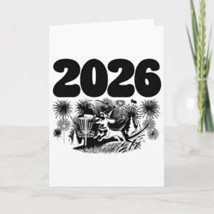 New Year Sports Frolfer Athlete Game Disc Golf  Card