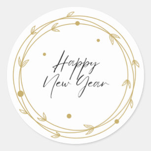 New Year Sticker