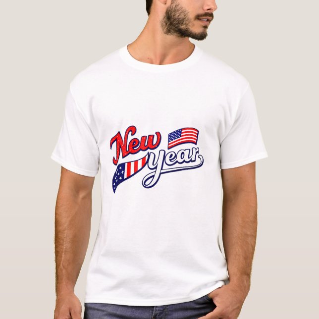New Year T shirt  (Front)