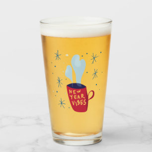 New Year Vibes smoking mug Glass
