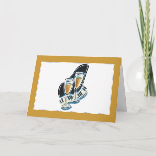 new years 2008 holiday card (Front)