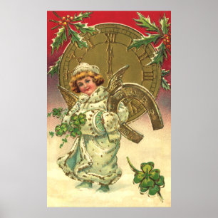 New Year's Angel Poster