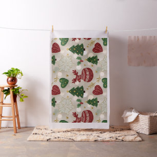 New Year's atmosphere Fabric