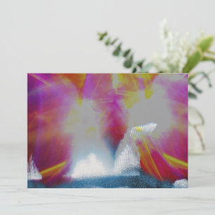 New Year's Aurora Borealis Holiday Card
