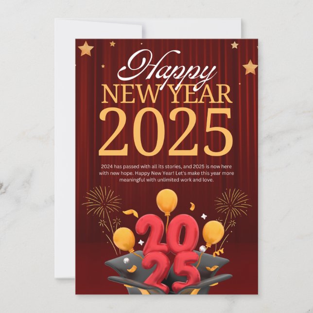 new years cards (Front)