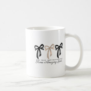 New Years Christian Coquette Faith New Beginnings  Coffee Mug