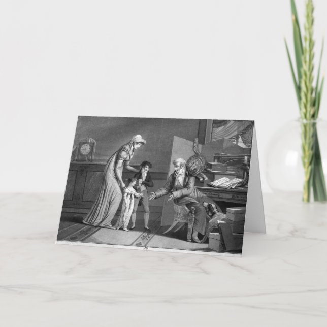 New Year's Day, 1807 Holiday Card (Front)