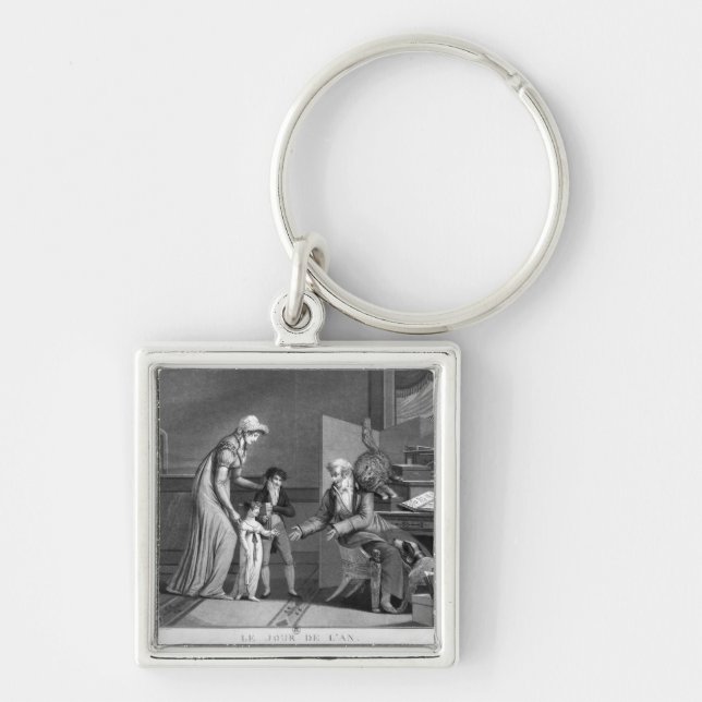 New Year's Day, 1807 Key Ring (Front)