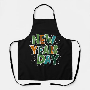 New Year's Day Apron