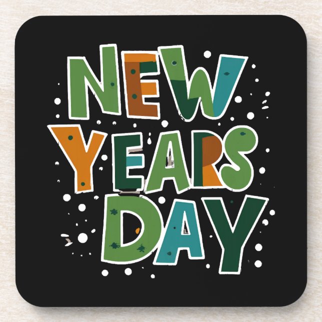 New Year's Day Coaster (Front)