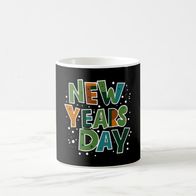 New Year's Day Coffee Mug (Center)