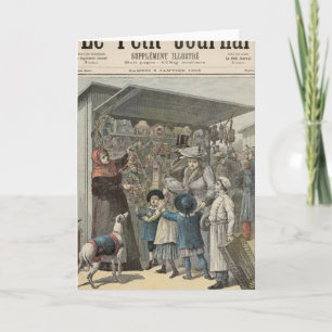 New Year's Day in Paris Holiday Card