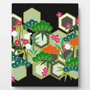 New Year's Day Japan Japanese Style Plaque