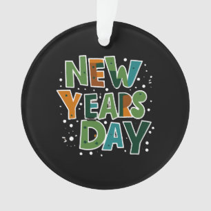 New Year's Day Ornament