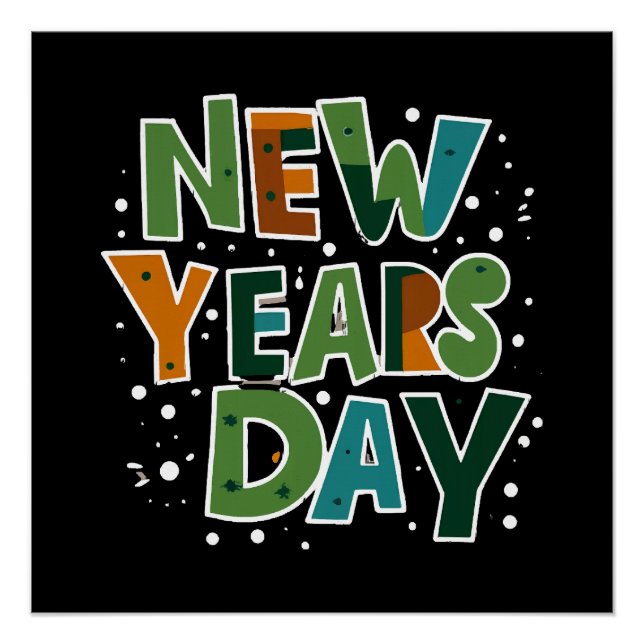 New Year's Day Poster (Front)