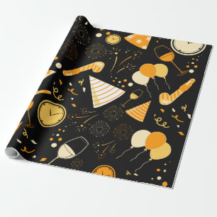 New Year's Day Wrapping Paper