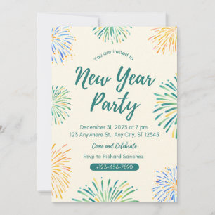 New Year's Elegance: Exclusive Invitations Awaits