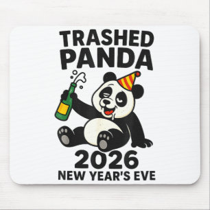 New Years Eve 2026 Trashed Panda Premium  Mouse Pad