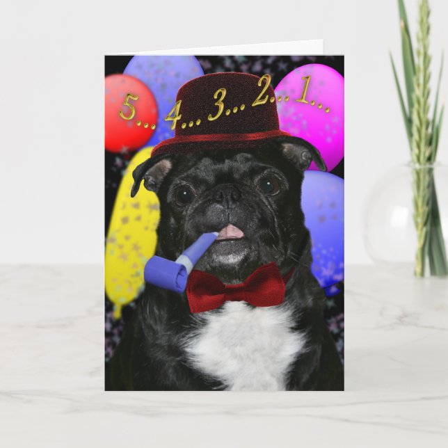 New Years Eve card (Front)