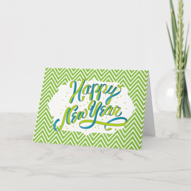 New Year's Eve Celebrations Holiday Card (Front)