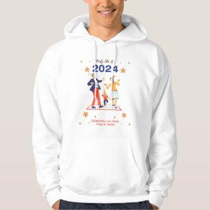 New Year's Eve Family Celebration" T-Shirt Hoodie
