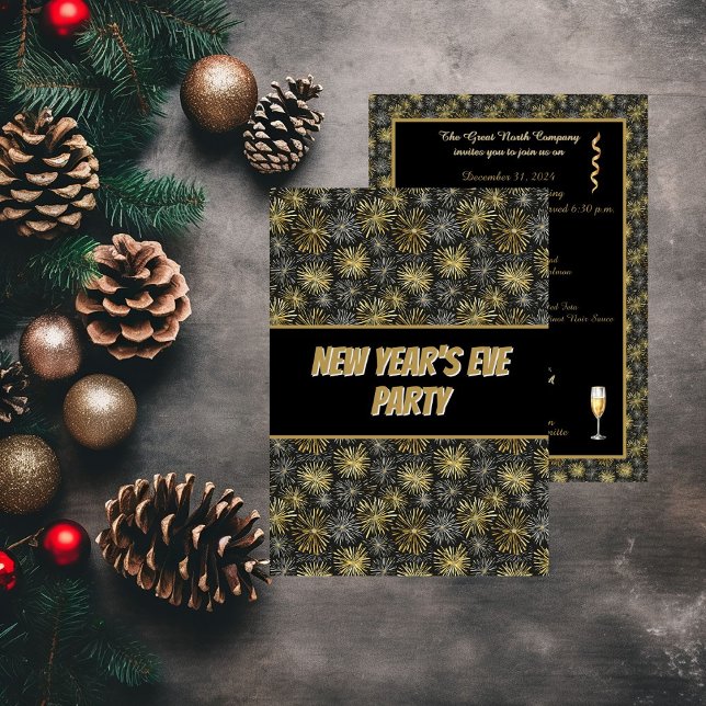 New Year's Eve Formal Party Invitation (Creator Uploaded)