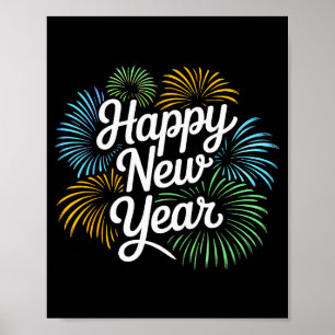 New Years Eve Happy New Year 2026 Party Countdown  Poster