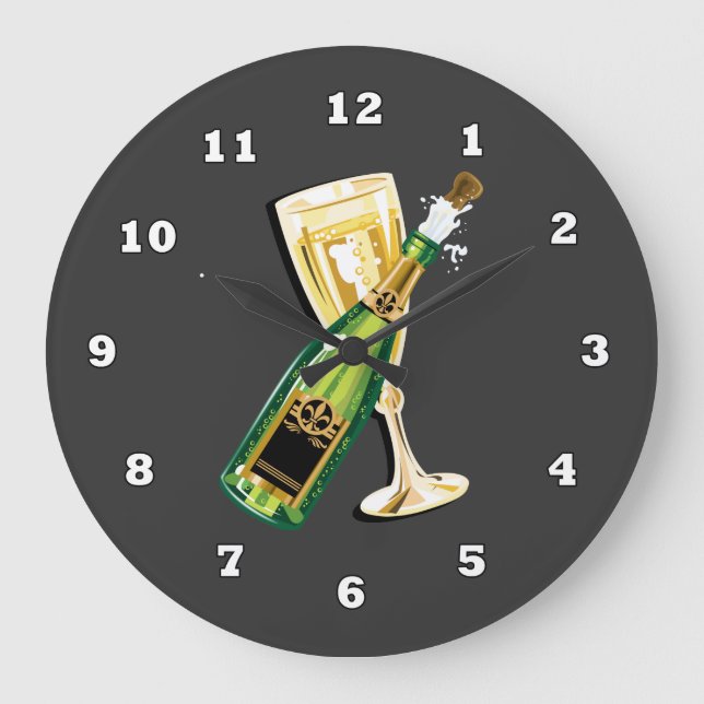 New Years Eve Holiday Clock (Front)