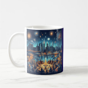 New Year's Eve in New York City Coffee Mug