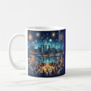 New Year's Eve in New York City Coffee Mug