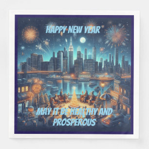 New Year's Eve in New York City Napkin