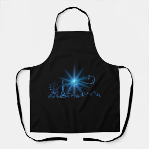 New Year's eve in Paris   Apron