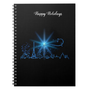 New Year's eve in Paris Notebook