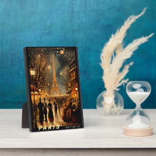 New Year's Eve in Paris Plaque