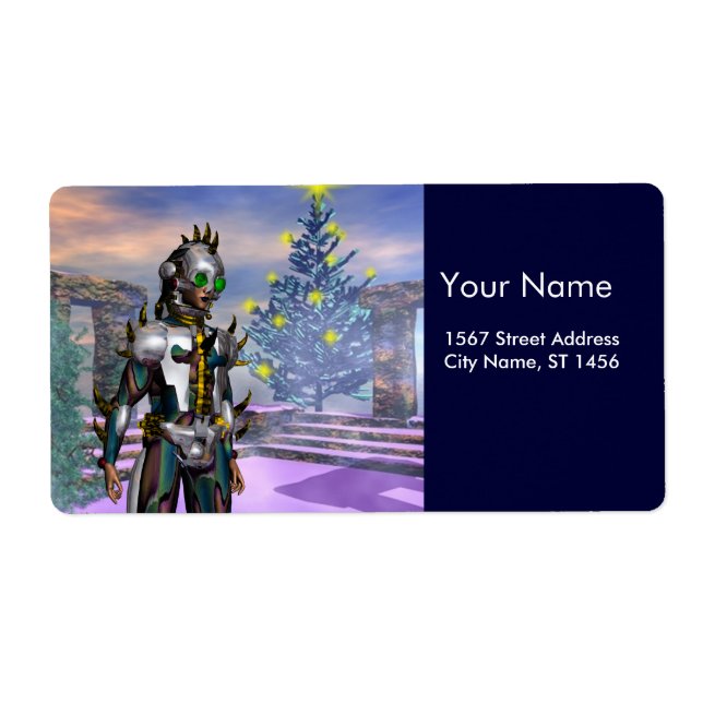 NEW YEAR'S EVE OF A CYBORG (Front)