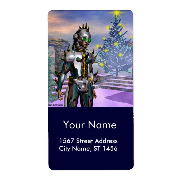 NEW YEAR'S EVE OF A CYBORG (Front)