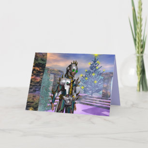 NEW YEAR'S EVE OF A CYBORG DROPPED... HOLIDAY CARD