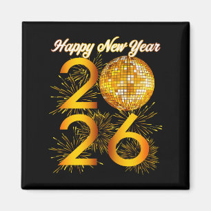 New Years Eve Party - Happy New Year 2026 Premium  Magnet
