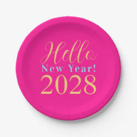 New Year's Eve Party Hot Pink Chic