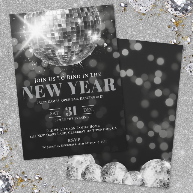 New Year's Eve Party Invitation (New Year's Eve Party Invitation)