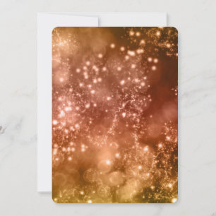New Year's Eve Party Invitation Mix Colours Bokeh 