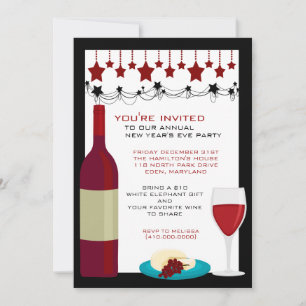 New Year's Eve Party Invitations