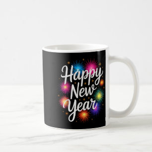 New Years Eve Party Matching Happy New Year Coffee Mug