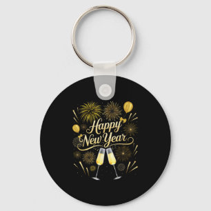 New Years Eve Party Nye Matching Family Happy New Key Ring
